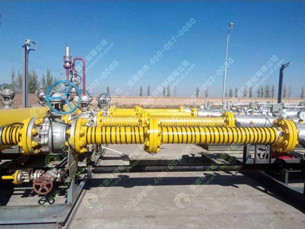 應縣煤氣站管道保溫2