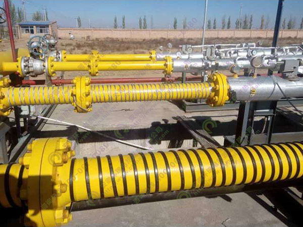 應縣煤氣站管道保溫3