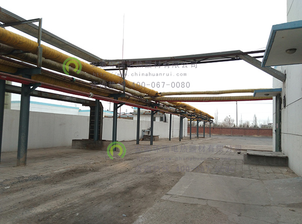 內(nèi)蒙古常盛制藥無(wú)縫鋼管電伴熱保溫