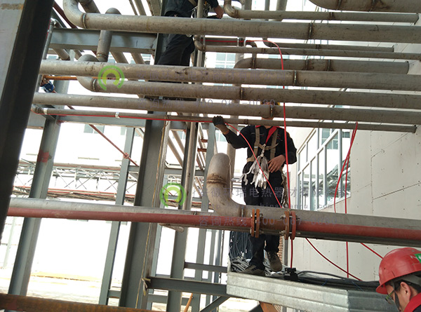 內(nèi)蒙古常盛制藥無(wú)縫鋼管電伴熱保溫