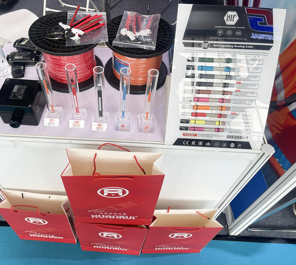 展會現(xiàn)場電伴熱產(chǎn)品圖片