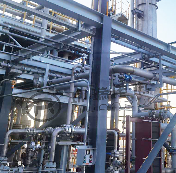 化工管道電伴熱現(xiàn)場(chǎng)安裝圖片