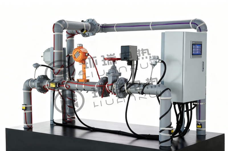 電伴熱系統(tǒng)示意圖